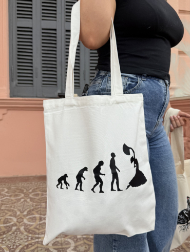 Bolsa tote flamenco