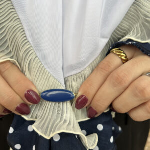 Broche Tientos- Azul
