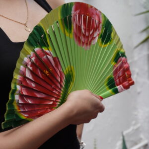 Abanico Elegante- Verde
