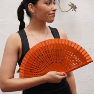 Abanico Carmen- Naranja