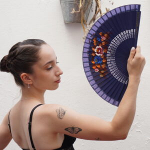 Abanico La Isla- Violeta