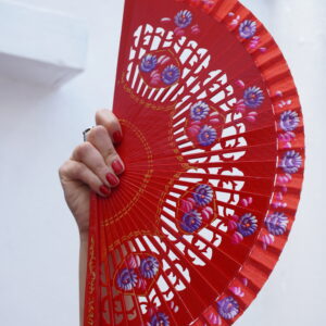 Abanico Lebrija- Rojo