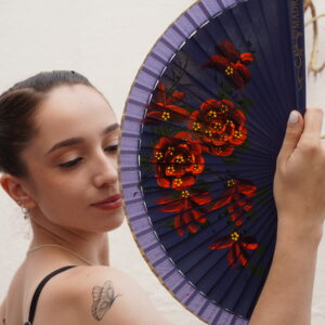 Abanico Fragua- Violeta