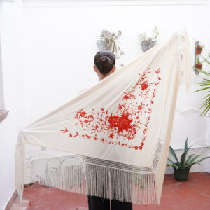 Mantón Simil Manila-