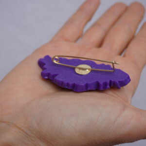 Broche Buganvilla- Violeta
