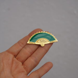 Broche Guadalquivir- Verde Hoja