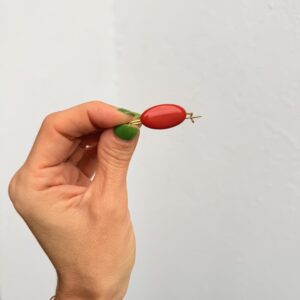 Broche Tiento- Naranja