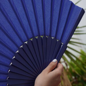 Abanico Semi Pericón- 27 cm- Azul