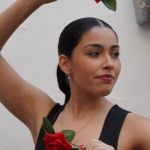Rosa pequeña- Roja