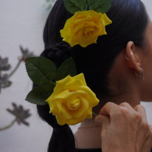 Rosa pequeña- Amarilla