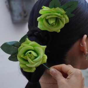 Rosa pequeña- Verde