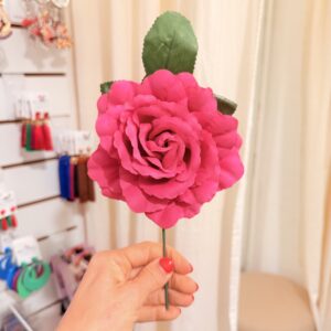 Rosa mediana - Fucsia