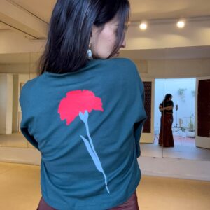 Remera El Clavel- Verde/ T.1
