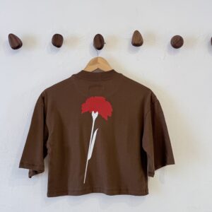 Remera El Clavel- Chocolate/ T.1