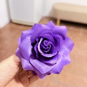 Gancho de pelo doble Rosa- Violeta